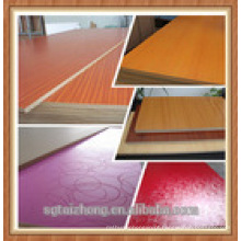 Boa Melamina preço MDF Board